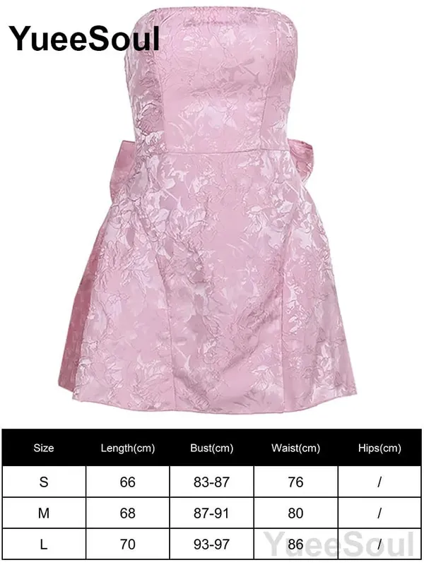 Pink Women's Dress Elegant Evening Birthday Party Female Dresses 2026 Summer New Sweet Cute Y2K Casual High Street Lolita Dress — image 33