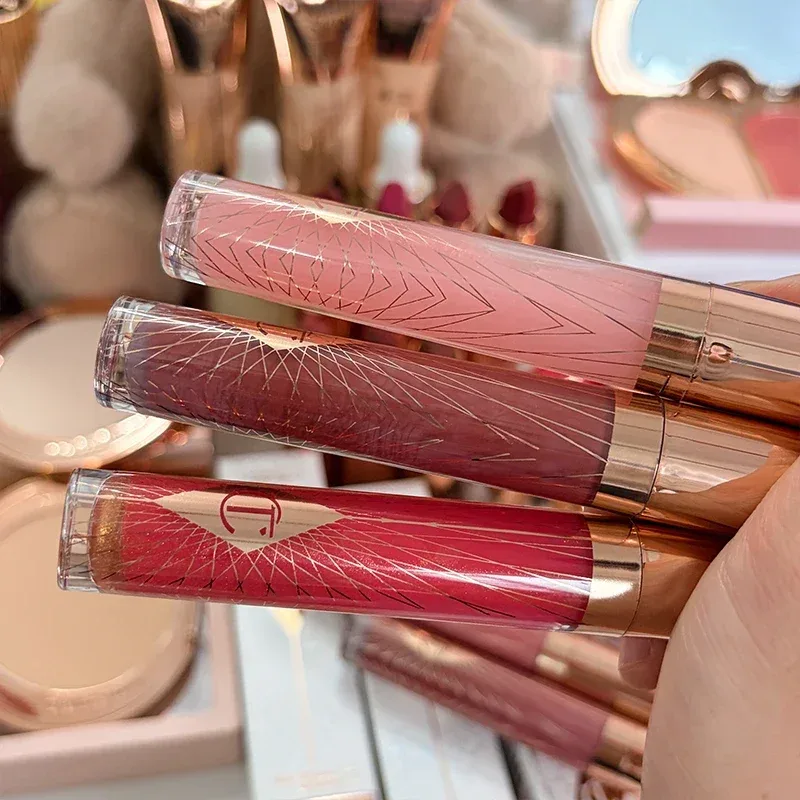 CT Summer Limited Lip Gloss, feuchtigkeitsspendender Lippenstift, Fixierpuder, Glanz, neunfarbige Lidschatten-Palette, Rouge, Hautpflege-Essenz-Make-up — image 6