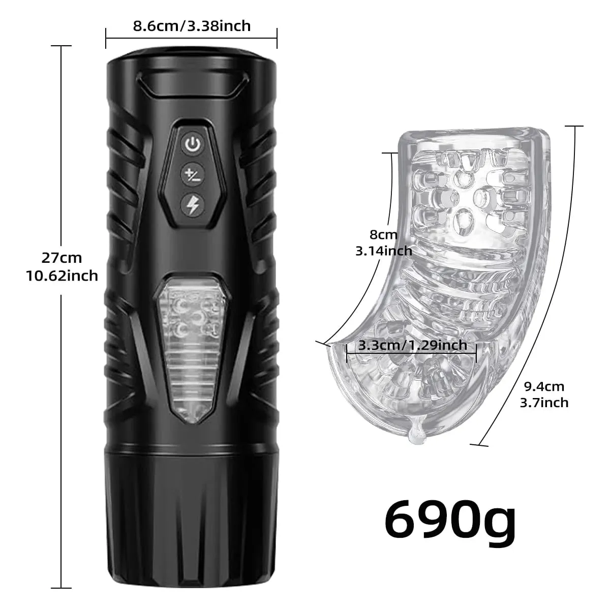 Sex Toys Vagina Masturbation Cup Masturbator Electric Automatic Shaking Sucking Sexy Groans Male Masturbator Pussy Adult Tools — image 6
