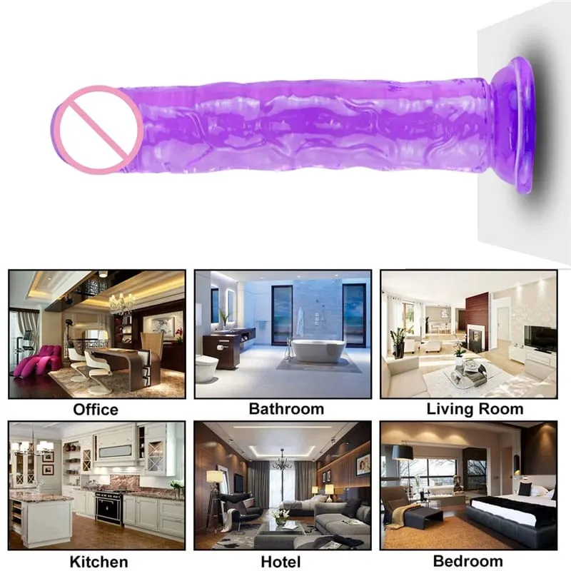 Realistic Silicone Dildo Sex Toys for Woman Dick Huge Dildo Lesbian Sex Toy Homme G-spot Orgasme Simulation Penis for Woman Men — image 5