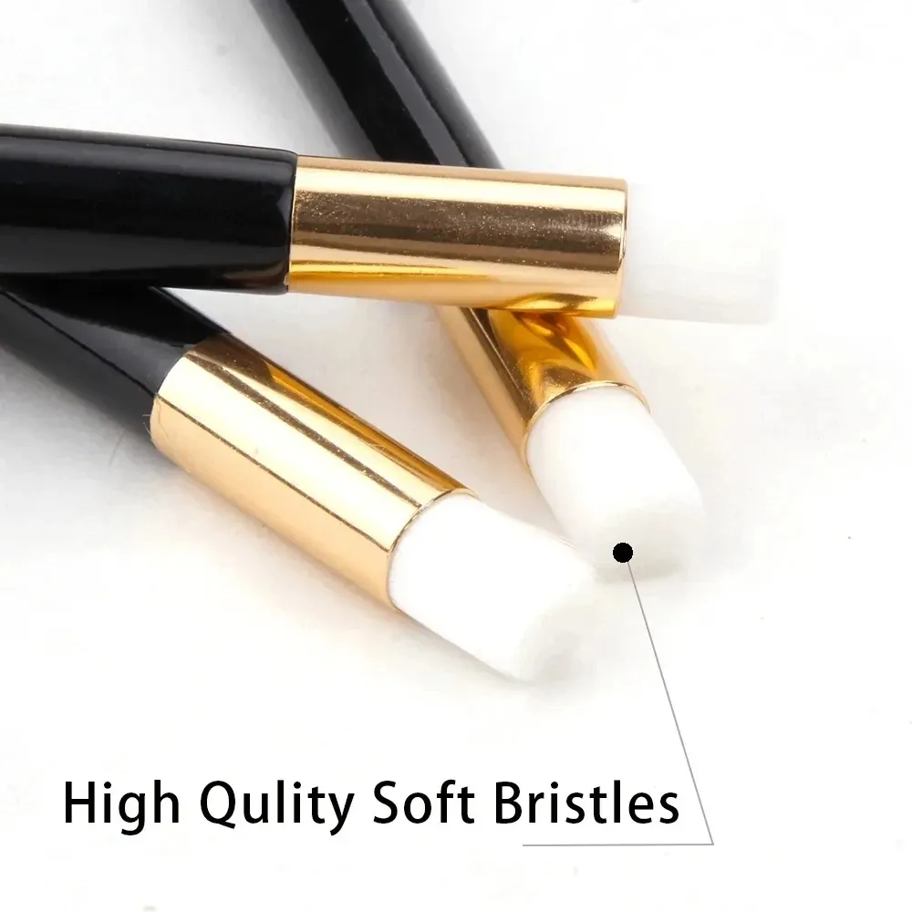 3Pcs Eyelash Cleaning Brushes Lash Shampoo Brush for Eyelash Extensions Nose Blackhead Remover Deep Pore Cleansing Beauty Makeup — image 4