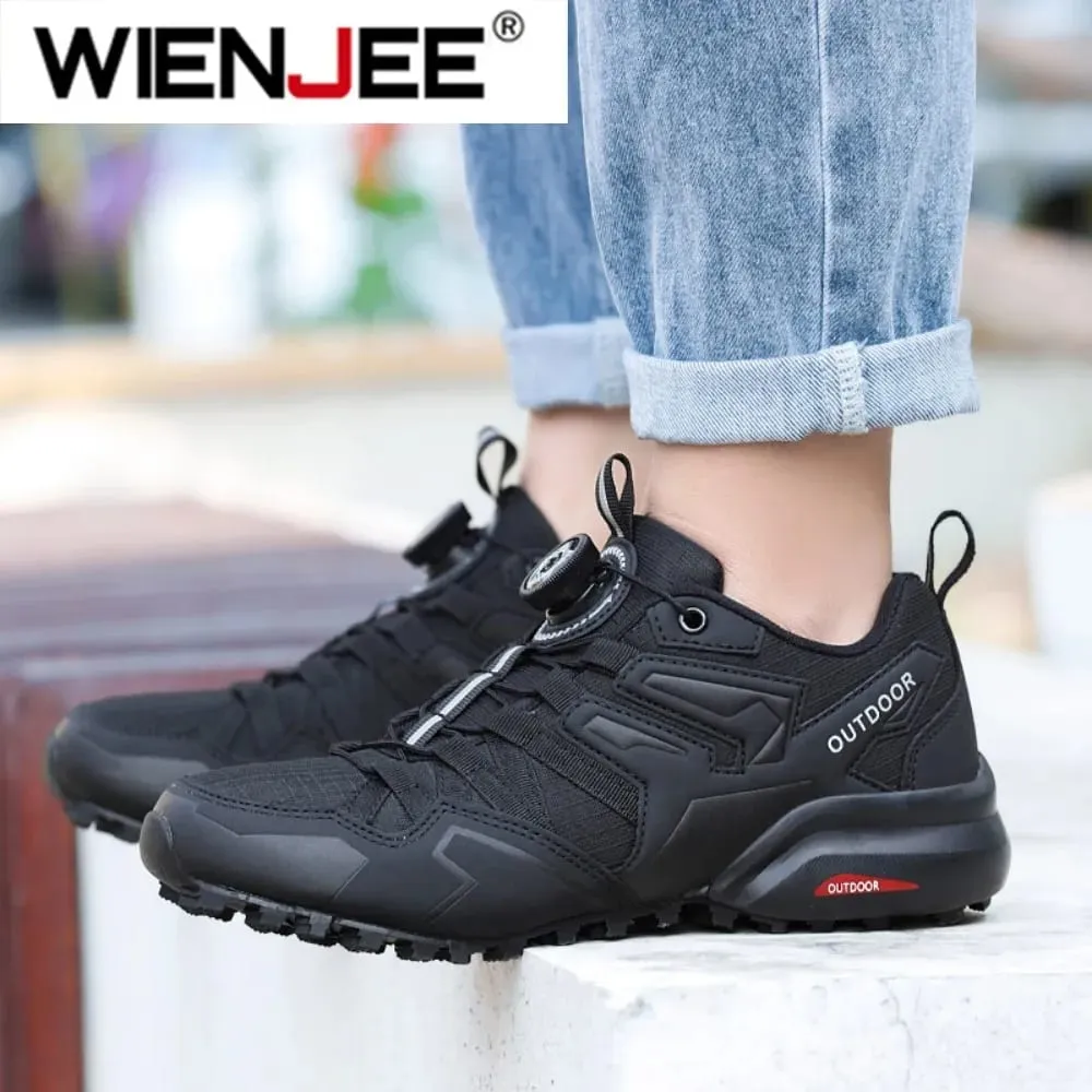 Men's Casual Sports Shoes Size 40-47 Rotating Lace-Up Men's Shoes Outdoor Non-Slip Breathable Comfortable Men's Sports Shoes — image 4