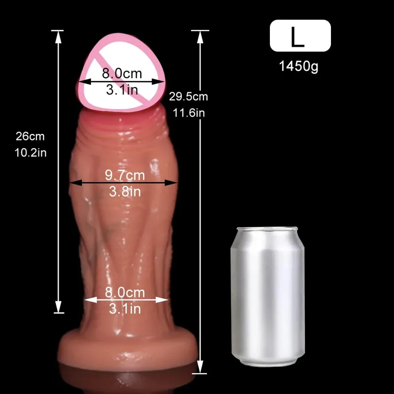 52-97mm Napakalaking Anal Dildos para sa Babae Mga Lalaki Mga Sex Toys Silicone Realistic Dildo Butt Plug Consolador Makapal Dick 18+ Sex Shop Malaking titi — image 11