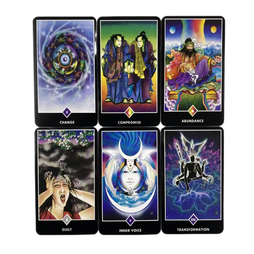 Osho Zen Tarot Cards PDF Guidebook English Version Oracle Deck Board Game For Party Divination Entertai — image 2