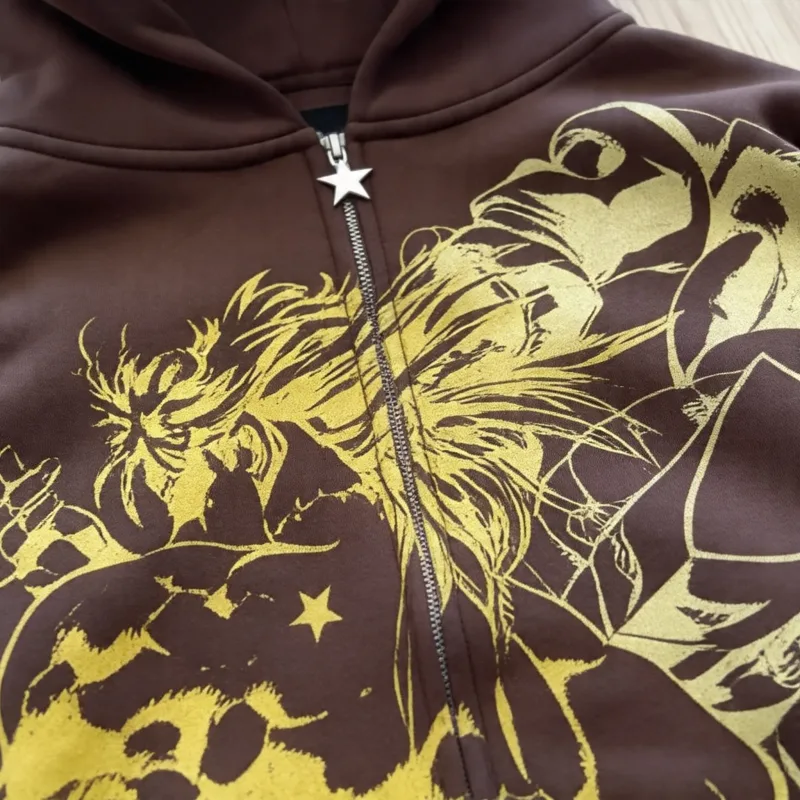 Y2k Jojo Bizarre Adventure Anime Hoodie Harajuku Oversized Sticky Fingers Hoodies Women Men Streetwear Couple Hip Hop Sweatshirt — image 16