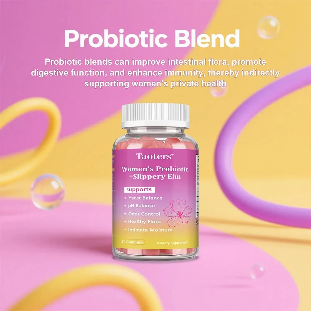 Women's Probiotics for Women Gummies Supports Women's Health - Ph Balance Healthy Odor Supports Gut Immune Health-60 Gummies — image 2