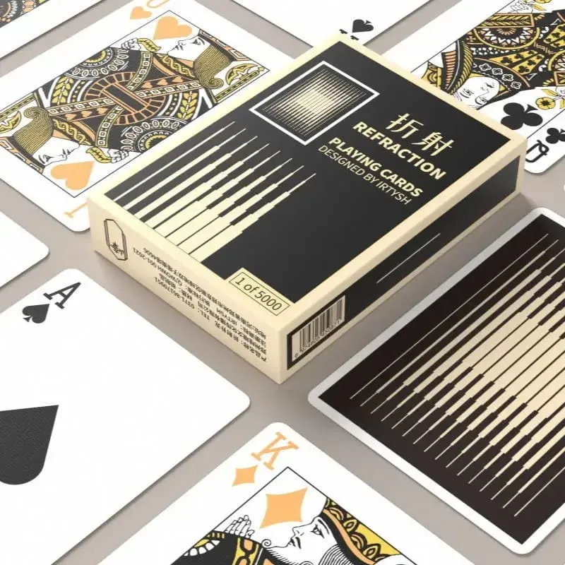 Stylish Creative Collection Cardistry Playing Cards Standard Deck of Cards Paper Poker for Family Games Parties Gatherings