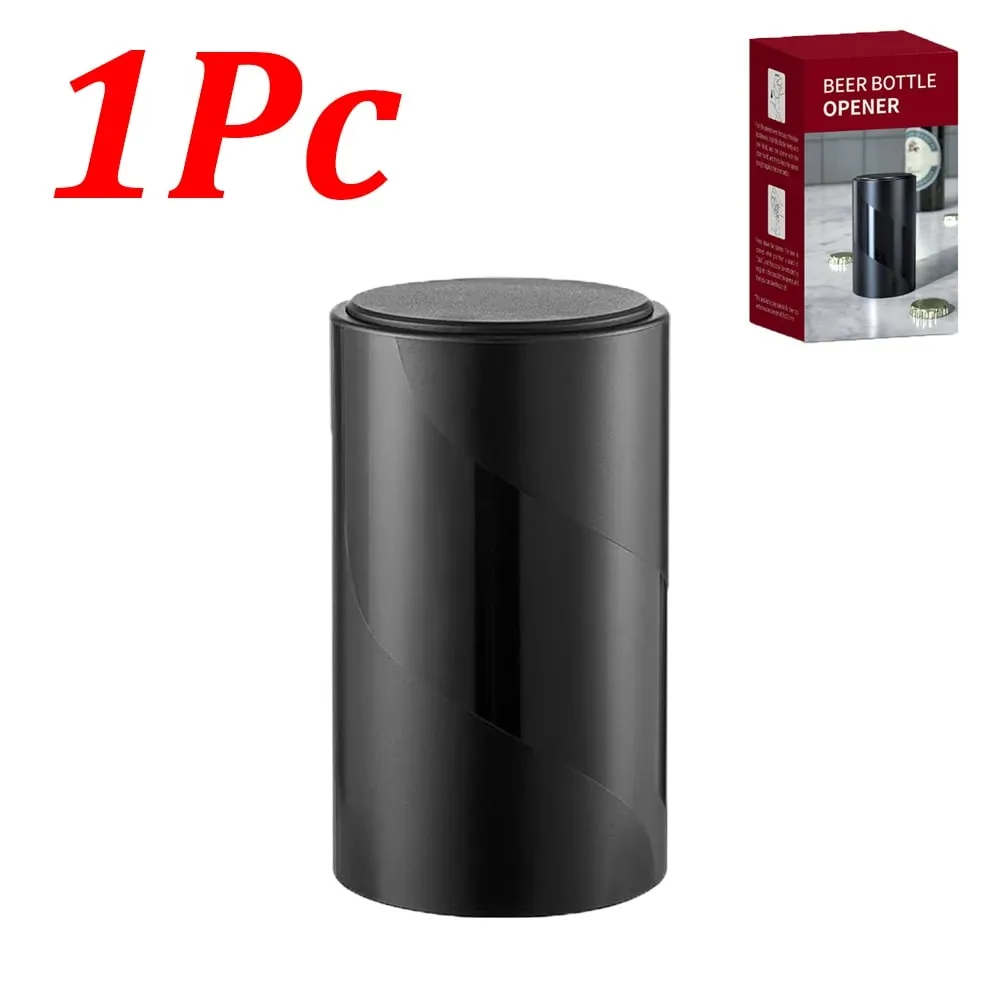 1-4Pcs Beer Bottle Opener Push Down Bottle Small Portable Opener Automatic Beer Opener for Home Party Bars Picnic Camping Hiking