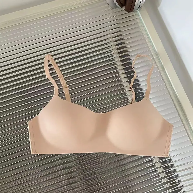 Sutiãs sem costura para mulheres peito pequeno 1/2 xícara push up sutiã sem fio sutiã feminino suporte roupa interior sexy lingerie feminina íntimos — image 7