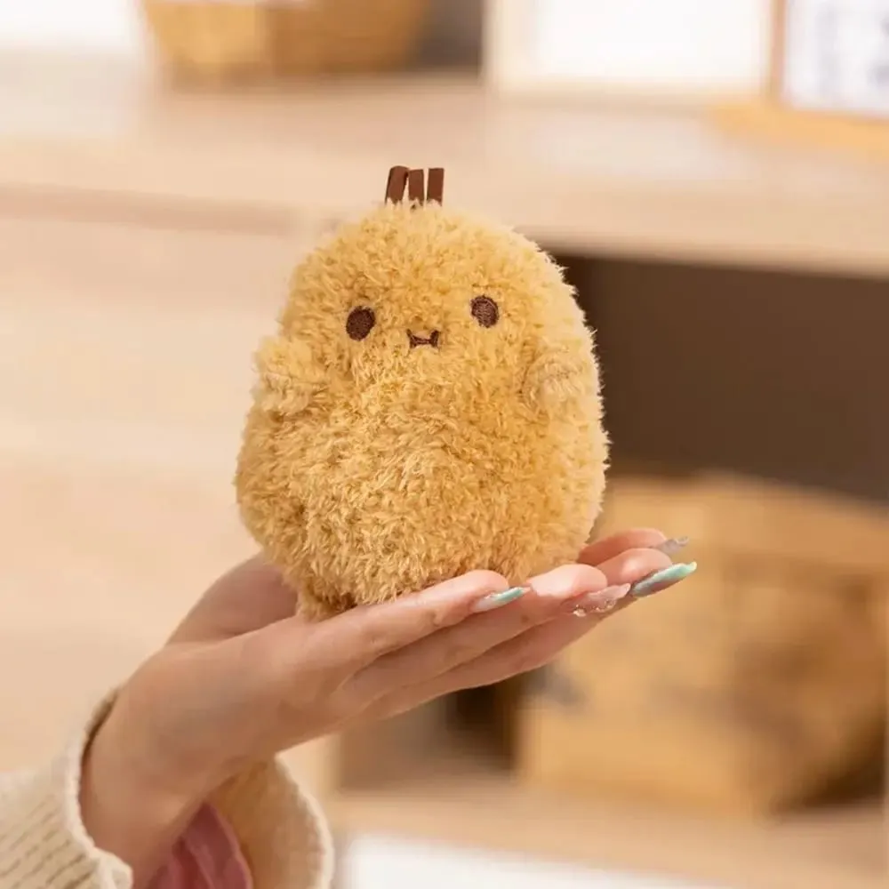 PP Bomuld Lille kartoffel Plys Dukke Fluffy Blød Sjov Mad Plys Dukke Tegnefilm Plys fyldt Plant Spud Pudepude
