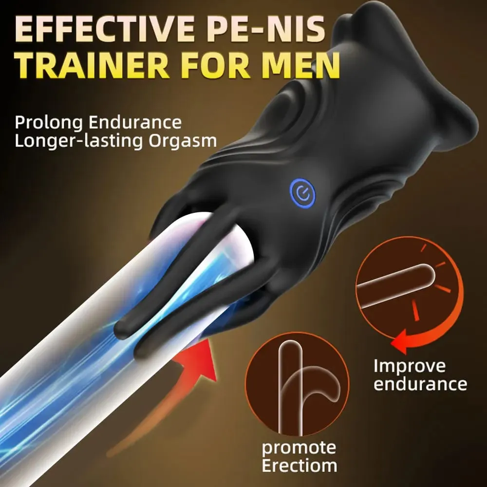 Sex Toys for Men Male Vibration Masturbator Cup Tentacle Shaped Penis Vibrator Glans Trainer Oral Sex Machine Adult Supplies — image 2