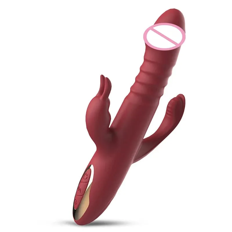 Sex Toys Vibrator Telescopic/Rabbit/Finger Digging G Spot Powerful vibrating AV Magic Wand Clitoris Stimulator Dildo Masturbator — image 25