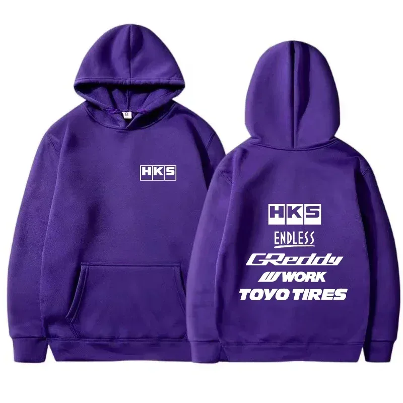 2025 Men Fashion Cool Hoodie Japan JDM Modified Car HKS ENDLESS Hoody Lalaki Babae Vintage Casual Sweatshirt Long Sleeve Pullover — image 7