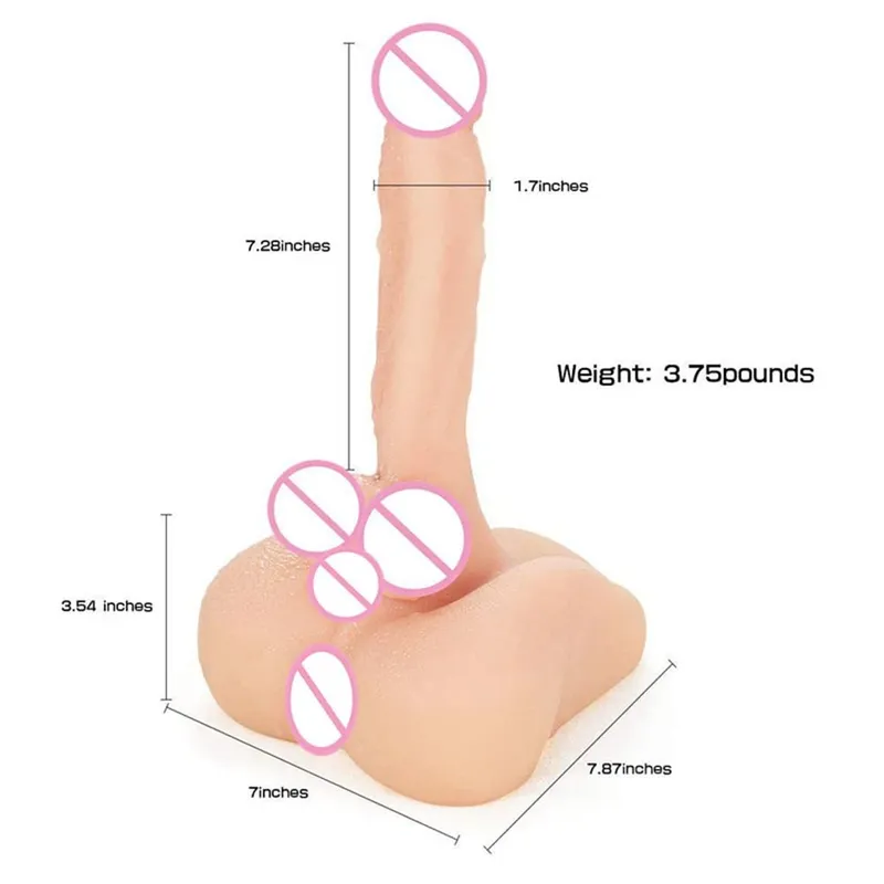Huge Dildos for Women Masturbation Unisex Masturbator Sex Toys with Penis Tight Anal for Gay Men Couple Adult Erotic Games