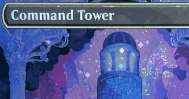 LK62 Galaxy Foil Arcane Signet Command Beacon Command Tower Thought Vessel Zuran Orb High-Quality TCG Proxy Cards (Black-Core) — image 10