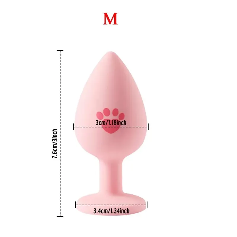 Anal Toy Soft Silicone Anal Plug for Beginner Butt Plug Men Women Gay Couples Anal Prostate Stimulator Adult Masturbator Sex Toy — image 8
