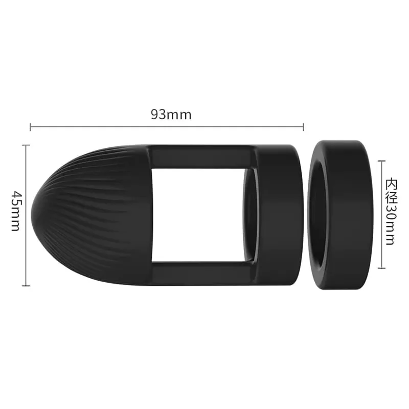 Silicone Semen Lock Ring Male Penis Ring Adjustable Delay Ejaculation Lasting Scrotum Lock Ring Sex Toys for Men Adult Products