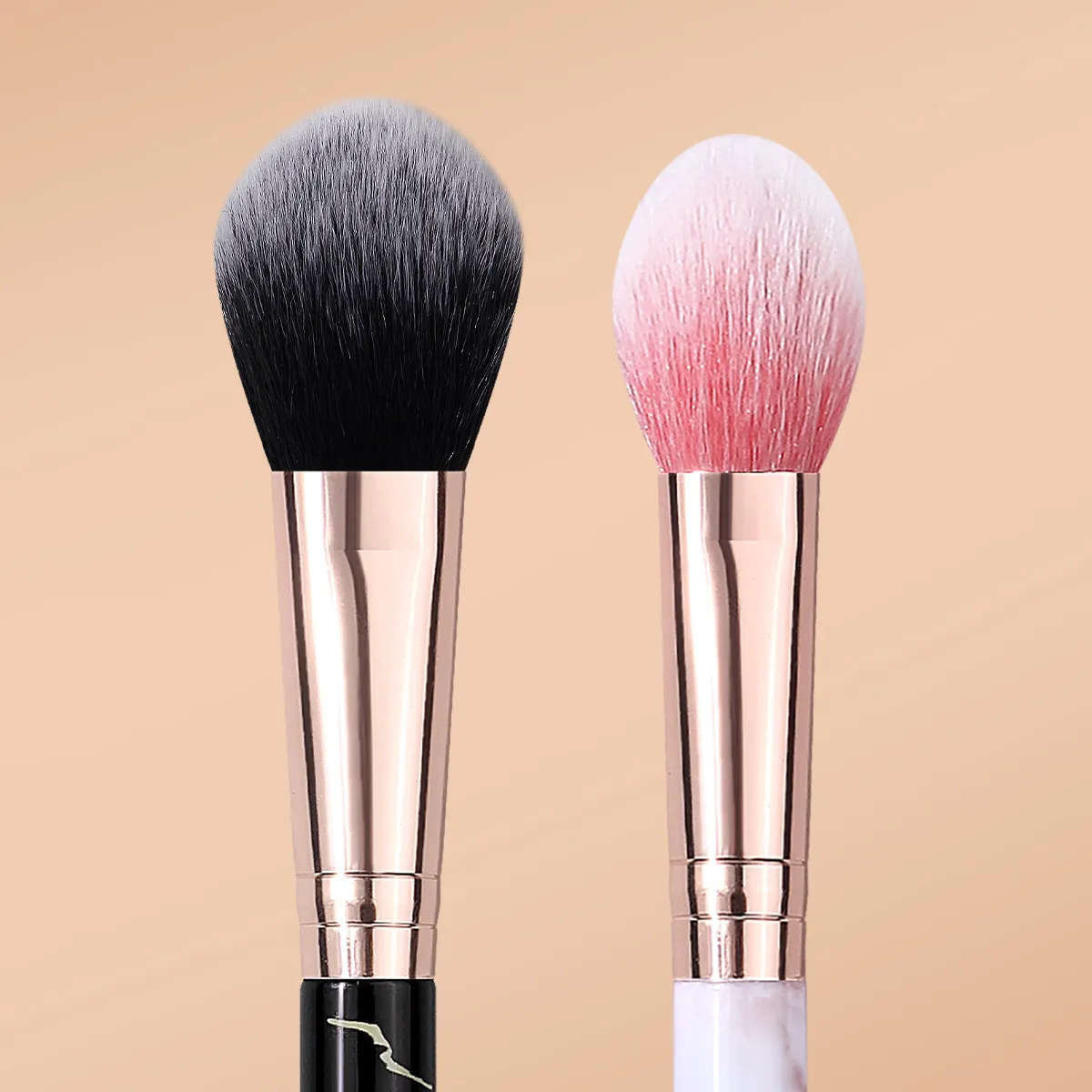 4PCS Makeup Brushes Set for Loose Powder Setting Powder Blush&Highlight Smooth Application Cosmetic Tools for Makeup Beginners — image 6