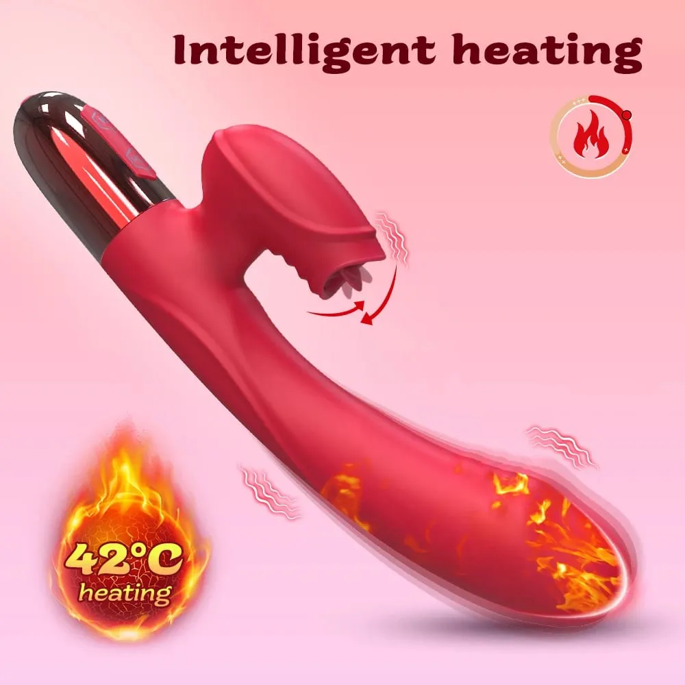 G-spot Vibrator for Women Clit Nipple Licking Clitoris Stimulator Adult Goods Sex Toys for Woman Couple Female Masturbation — image 3