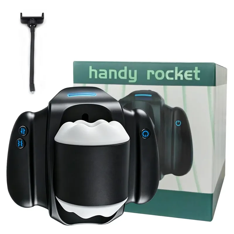 Automatic Telescopic Male Masturbation Cup With Holder Penile Stimulator Vaginal Pocket Pussy Adult Sex Machine for Men — image 8