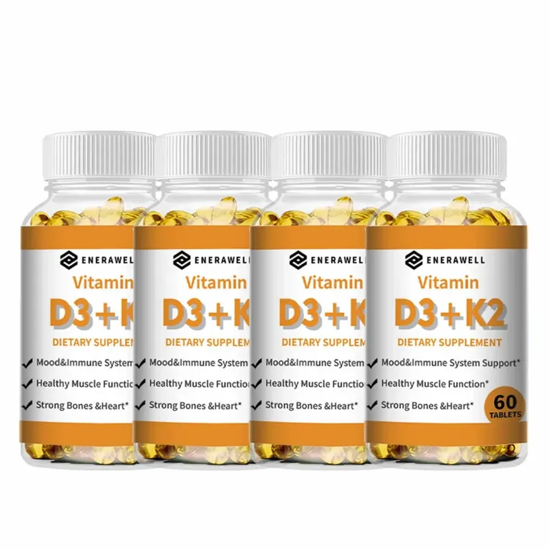 Vitamin D3 K2 Capsule - 20 000 IU Vitamin D3 Supports Bone & Teeth Health Calcium Metabolism Daily Body Wellness Supplement — image 11