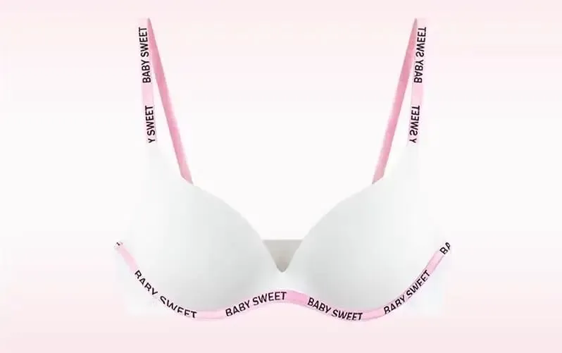 New Dopamine Color Seamless Wireless Bra Set Push Up Gather Sexy Lingerie Panties Underwear For Women 32‑38AB bra set — image 10