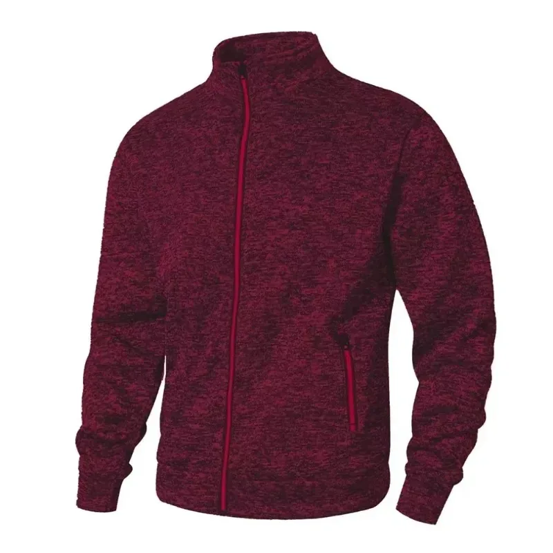 Suéter masculino com gola alta, jaqueta cardigã casual com zíper, manga comprida, cor sólida, pulôver leve, moda urbana — image 10