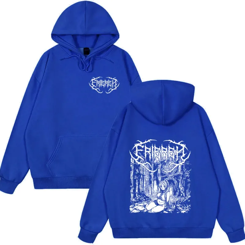 アニメ Frieren: 旅の終わりを超えて Tシャツ Frieren マンガゴシックパーカー男性女性服冬服ルーズスタイルストリート