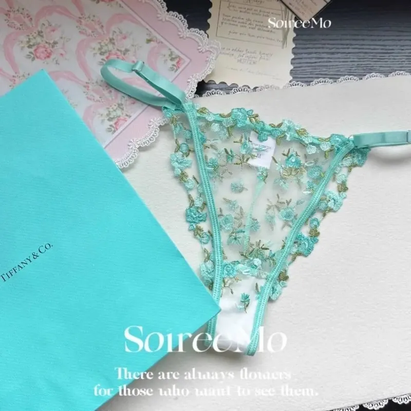 Sexy French Lingerie Set Floral Embroidery Sheer Mesh Bra with Soft Underwire Comfort Support for Large Bust CA S-XL MOYISU Bras — image 15