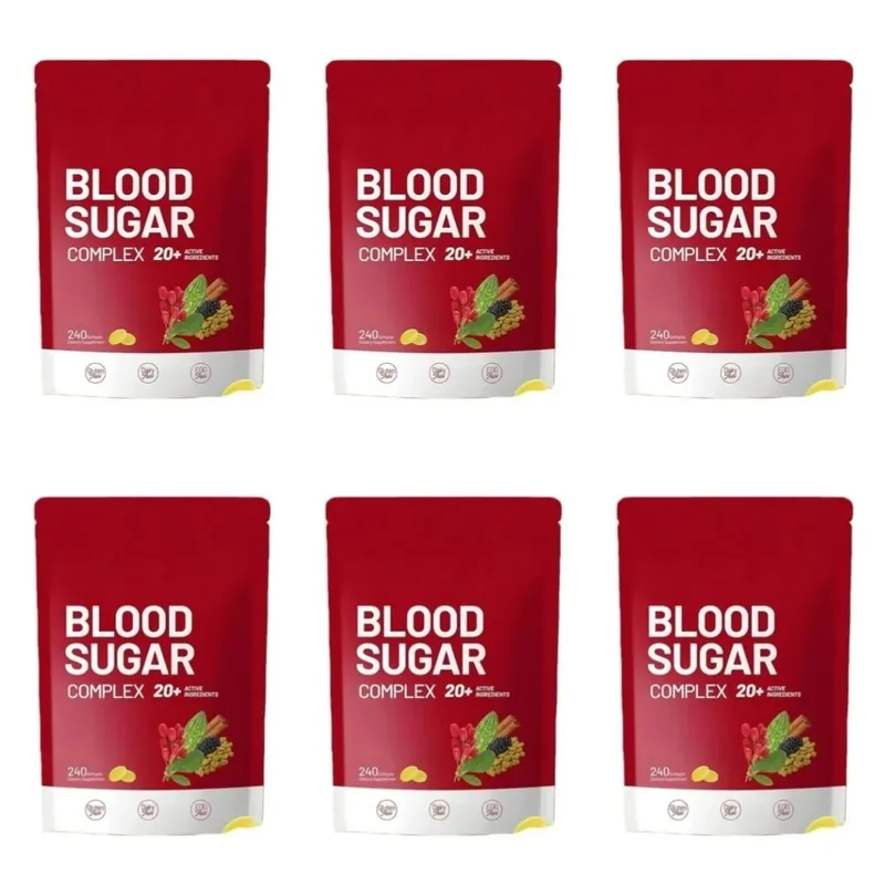 Blood Sugar Complex Supplement 240 Softgels Contain Multivitamin & Cinnamon bitter Gourd 20 Herbs Extract Support Daily Health — image 10