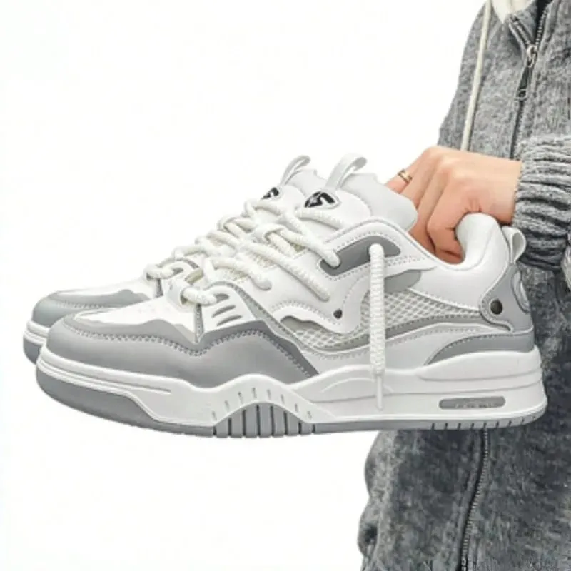 Casual Shoes for Men Board Shoes Patchwork Skating Sports Running Sneakers Non-Slip Soles Fashion Mens Sneakers Tenis Masculino — image 3