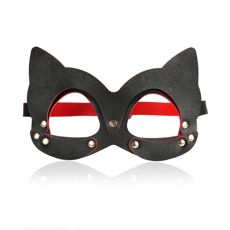 Conjunto de roleplay de escravo, algemas de couro, tornozelo, máscara de mordaça, chicote, coleira, brinquedos sexuais para mulheres, casais, kit de bondage bdsm — image 13