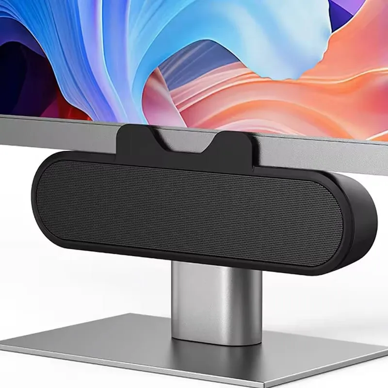 Mini Soundbar Speaker Clip Portable USB Wired Computer TV PC Laptop Desktop Subwoofer Sound Box Music Caixa De Som Bocina Coluna — image 7