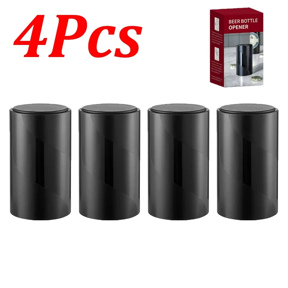 1-4Pcs Beer Bottle Opener Push Down Bottle Small Portable Opener Automatic Beer Opener for Home Party Bars Picnic Camping Hiking — image 10