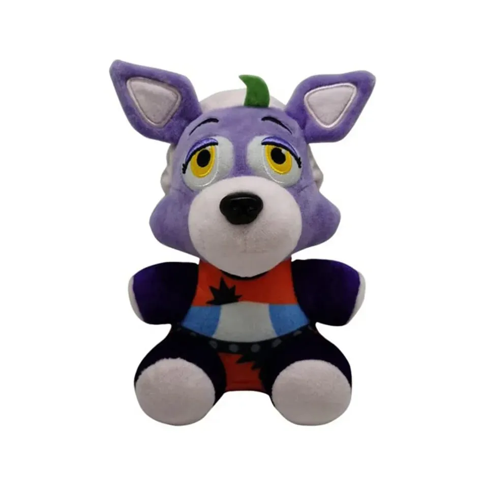 FNaf 18CM Plush Toys Bonnie Bear Foxy Cartoon Stuffed Dolls Freddy Kids Cute Game Doll Gifts — image 33