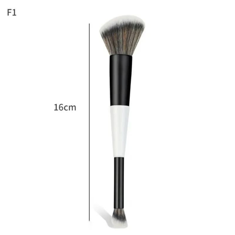 Dual-Ended F4 Contour Face Brush High Coverage Multi-purpose Eyeshadow Concealer Brushes Cosmetic Beauty Powder Blush Brush — image 10