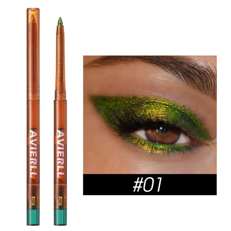 Chameleons Eyeliner Liquid Pearl Gloss Lesklá metalická linka na oční stíny Multi Chrome Color Aurora Eye Makeup Glitter Pigment
