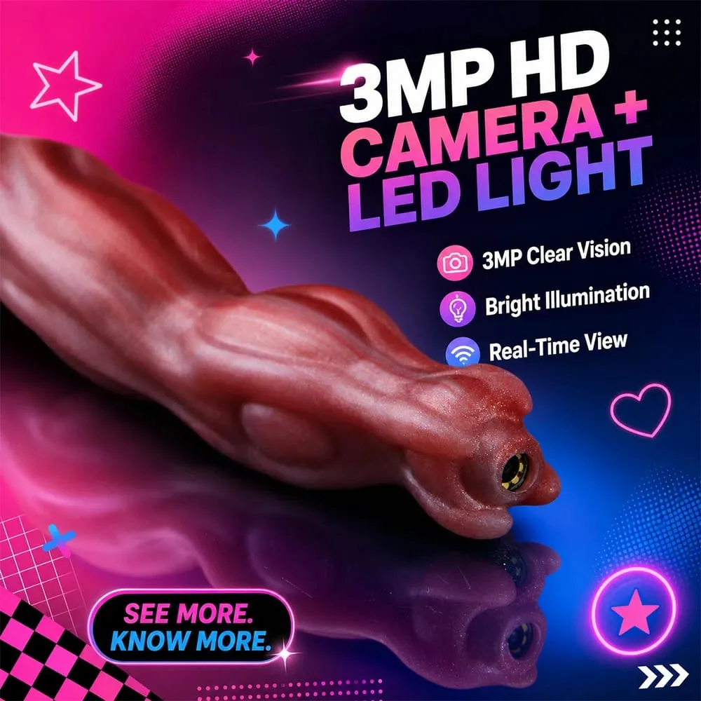 Anal Plug Silicone Dildo Endoscope Camera Anal Dilator Anus Extender Vaginal Butt Expansion Fantasy Dildos Extreme Sex Toys — image 3