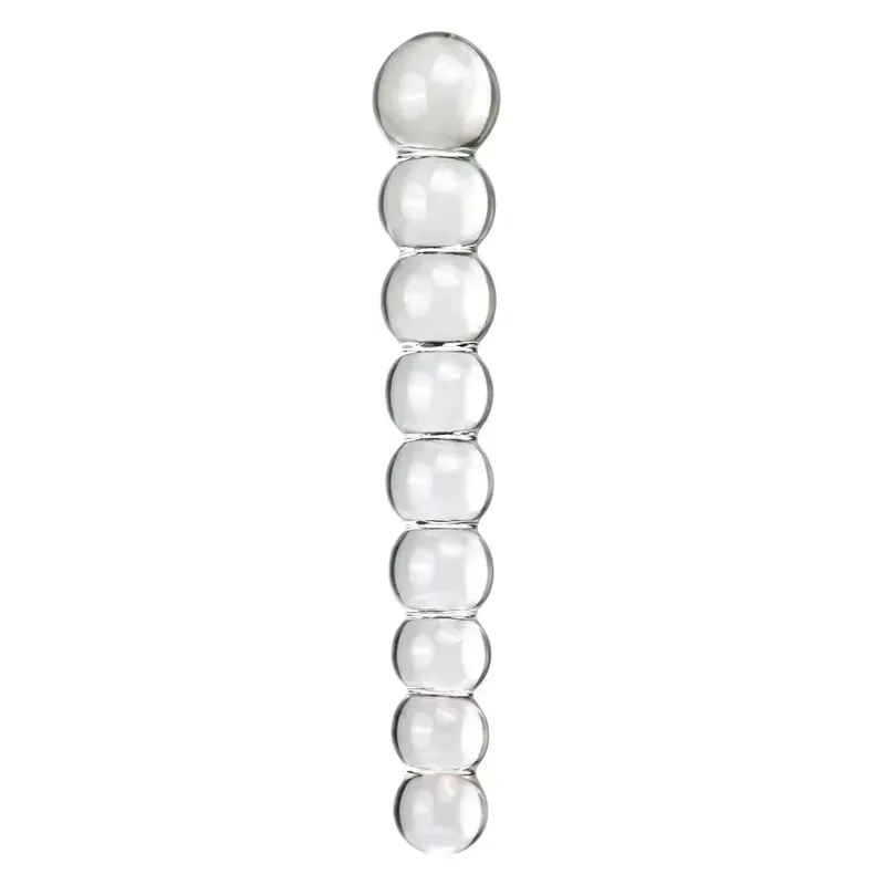 Plug Anal en verre, Six styles, perles de traction, double usage, petits godes, Plug Anal, Masturbation, dilatation postérieure, jouets sexuels pour adultes — image 10