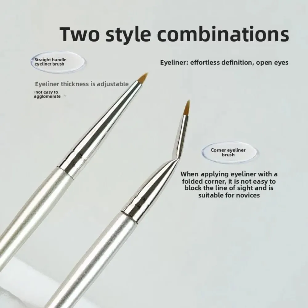 5pcs Multifunctional Eyeliner Brush Angle Eyeliner Brush Right Angle Brushes Extremely Fine Makeup Brush Aegyo Sal Brushes — image 5
