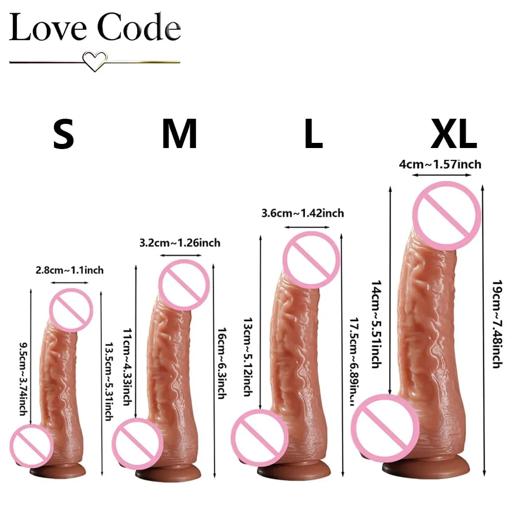 Realistic Dildos Sex Toys for Women Suction Cup Masturbator Big Dick Vibrator Anal Penis Dildo Adult Sex Toy Supplies 18+ — image 2