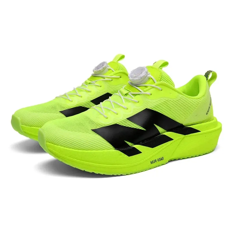 Men Cushioned Carbon Plate Running Footwear Breathable Mesh Marathon Sneakers Non-Slip Lightweight Athletic Shoes for Women Gym — image 8