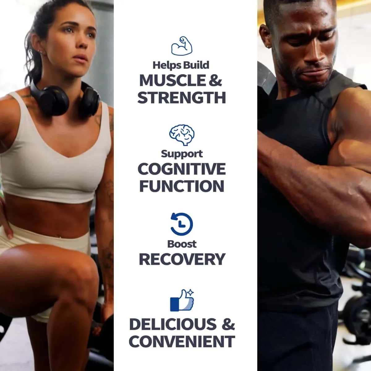 Creatine Monohydrate Gummies Dietary Supplement Supports Workout Recovery Maintenance of Lean Muscle Mass Supports Athletic Performance — image 3