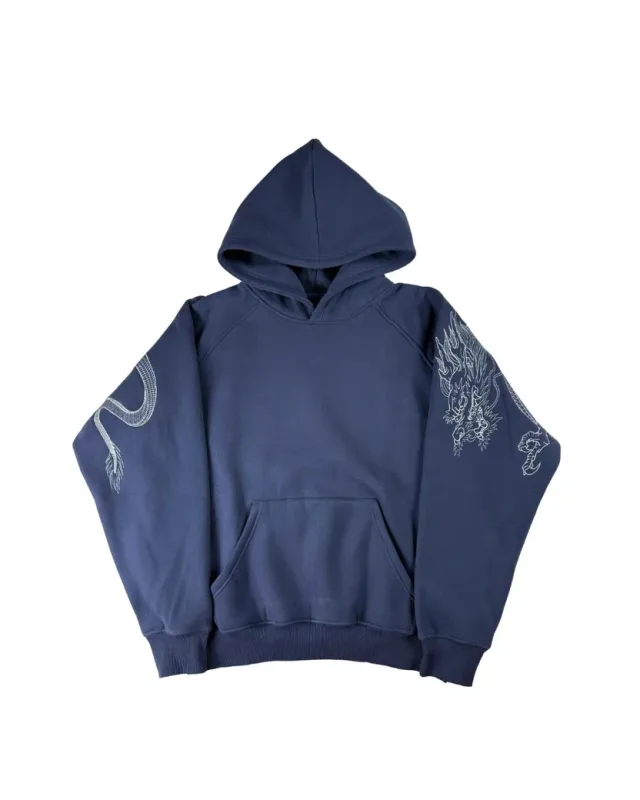 Y2K Men Oversized Hoodie Frayed Raw Edge Patch Letter Print Pullover Hooded Sweatshirt Multi Color Hip Hop Streetwear Hoodies — image 10