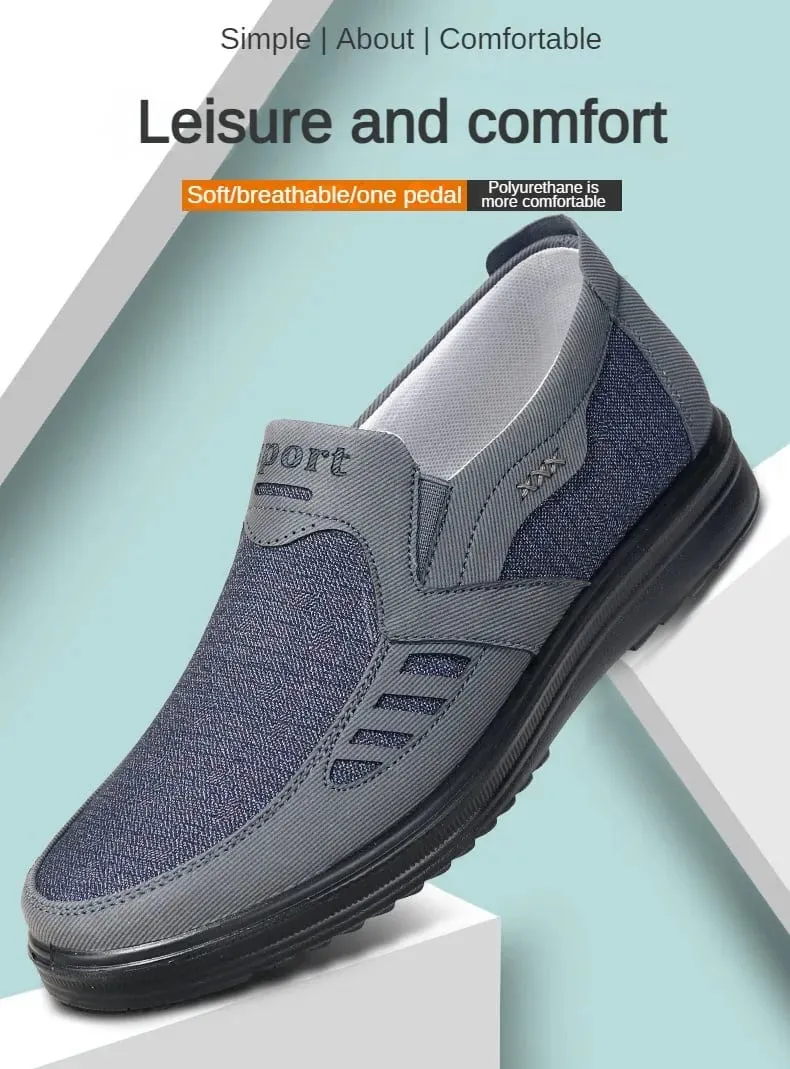 Zapatillas de deporte informales para hombre, zapatos de verano de malla transpirable, ligeros, duraderos, asequibles, envío gratis — image 8
