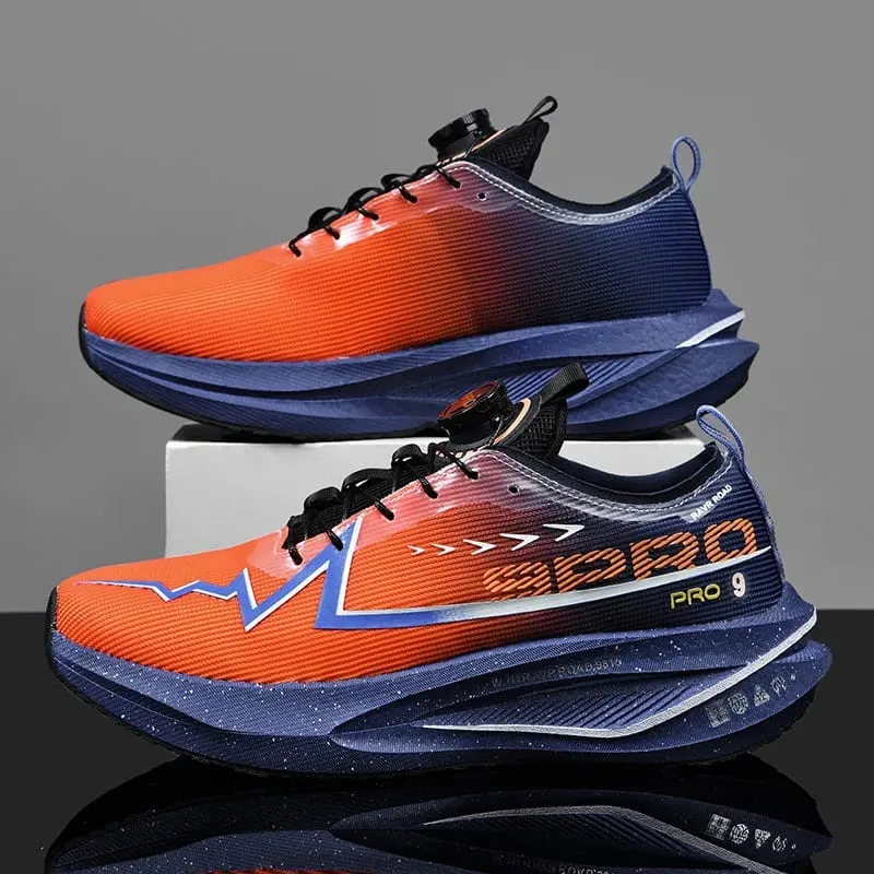 Fluorescence Running Shoes Carbon Board Marathon Men Sports Breathable Lightweight Women's Comfortable Athletic Sneakers Casual — image 14