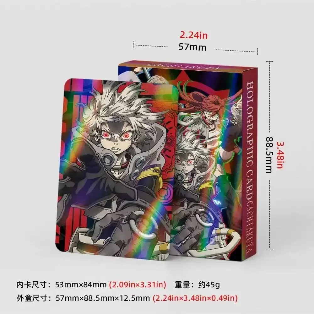 30 Pcs/Set GACHIAKUTA Laser Lomo Cards HD Photocards Comic Characters Cosplay Gift Set — image 5