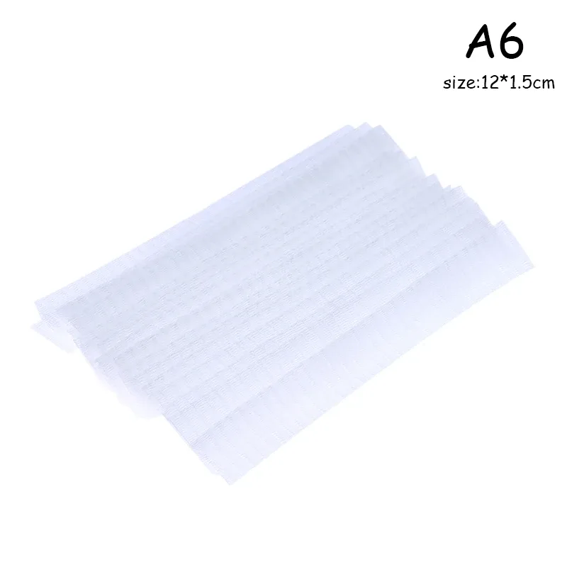 Protectores de red flexibles de malla de 20 piezas, cubierta protectora de Brochas de Maquillaje cosméticas blancas de belleza, herramienta de Maquillaje práctica — image 8
