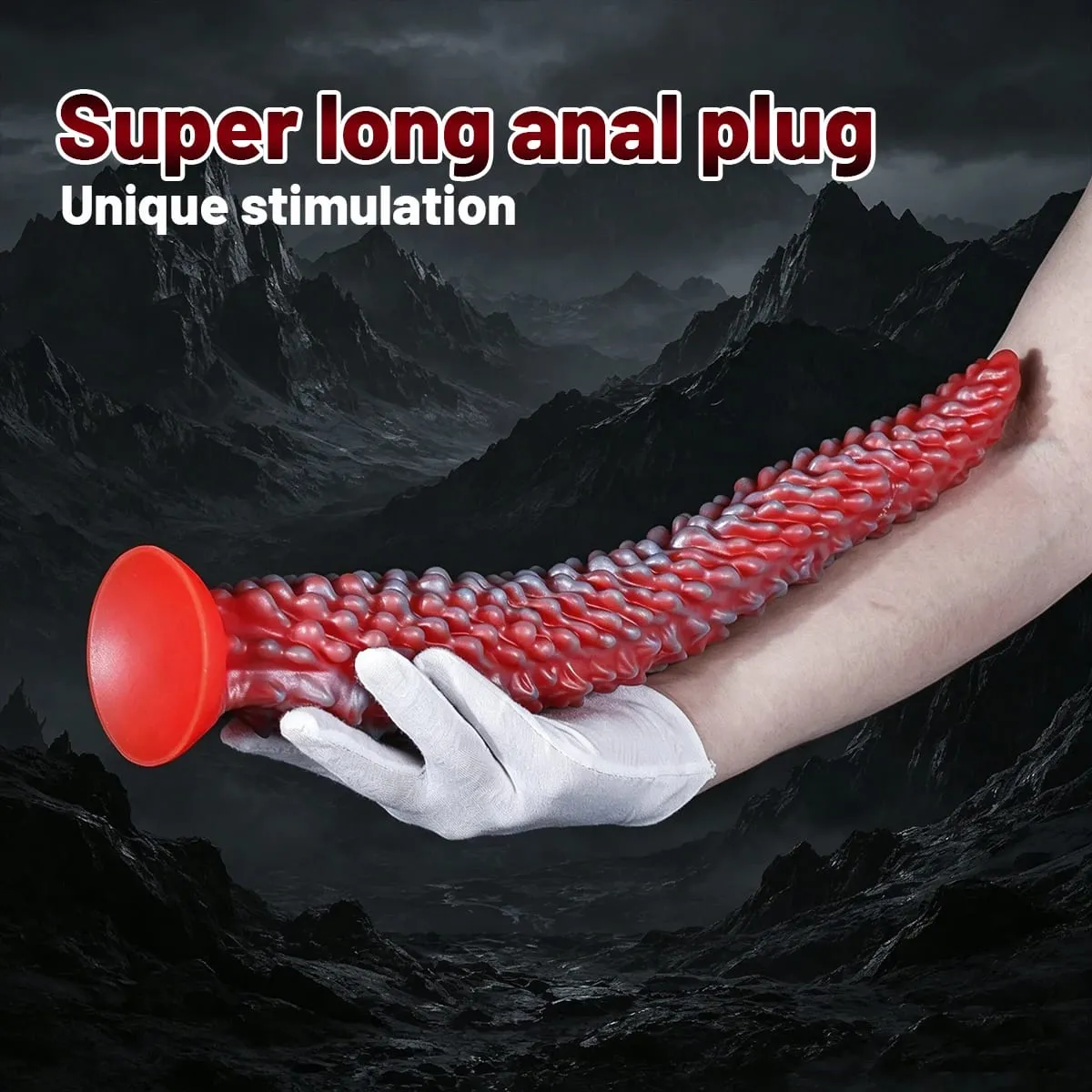 Huge Long Buttplug Monster Tentacle Silicone Anal Plug Dildo with Strong Suction Cup Clitoris Vagina Stimulation Adult Sex Toys — image 5
