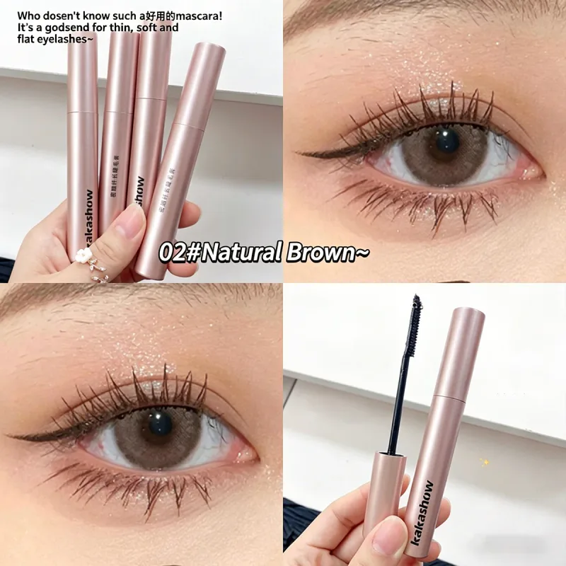 Kakashow Lengthening Mascara Waterproof Long‑Lasting Curling Eyelash Mascara Dense Separated Lashes Smudge‑Proof Eye Makeup — image 3